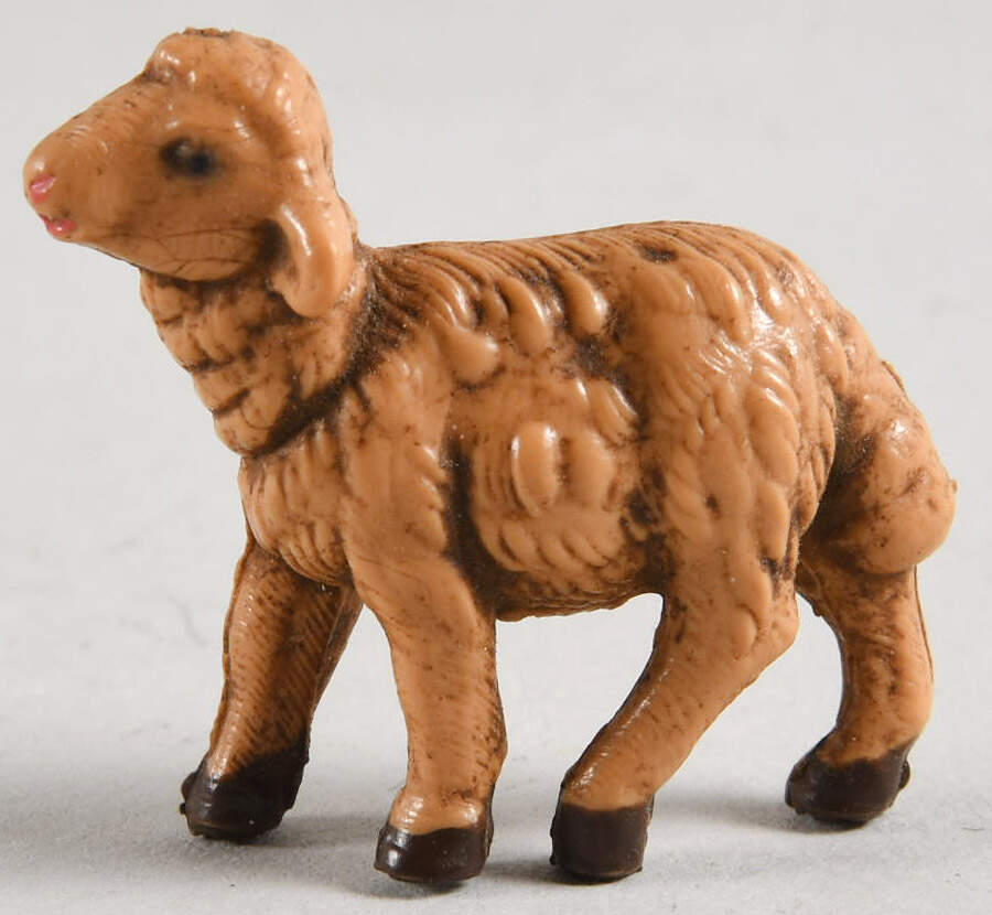 Fontanini Nativity 2.5" Sheep-Head Straight - No Box by Roman-1
