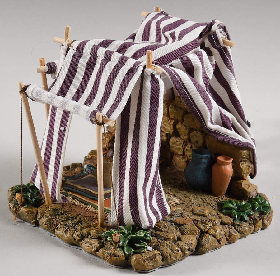 Fontanini Nativity 2.5" The King's Purple Tent - Boxed by Roman-1