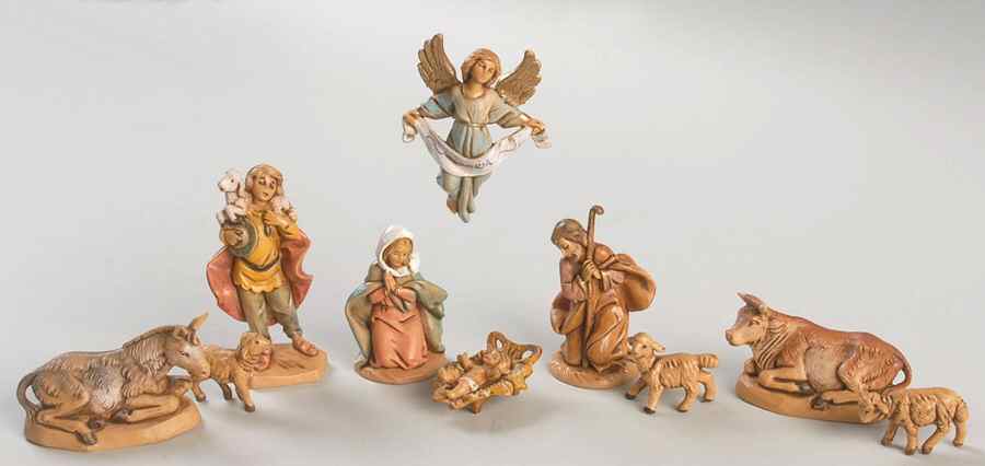 Fontanini Nativity 2.5" Nativity 10-Piece Set - Boxed by Roman-1