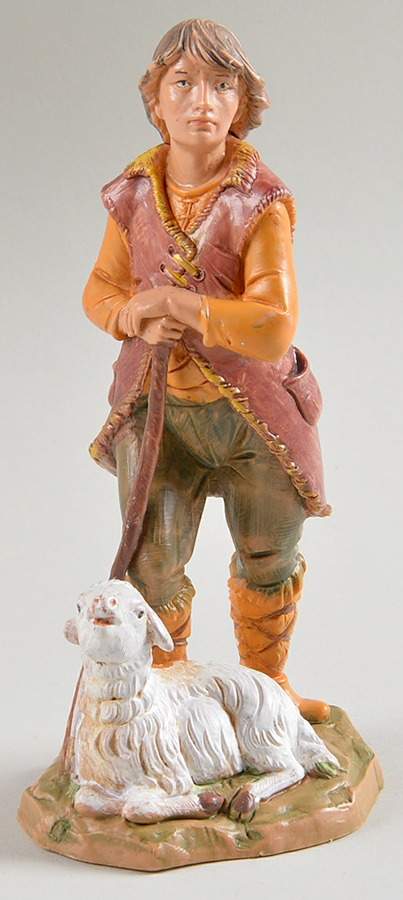 Fontanini Heirloom Nativity 5" Scale Paul The Shepherd - Boxed by Roman-1