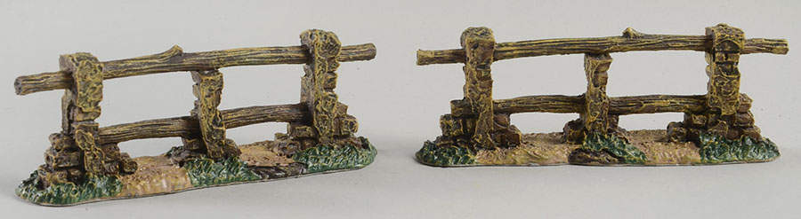 Fontanini Heirloom Nativity 5" Scale Fence-Set Of 2 - Boxed by Roman-1