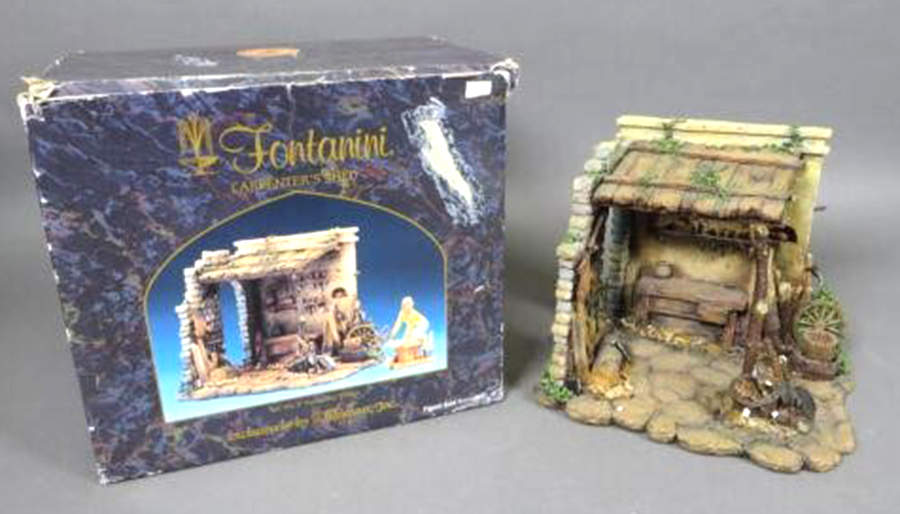 Fontanini Heirloom Nativity 5" Scale Carpenter's Shed - Boxed by Roman-1