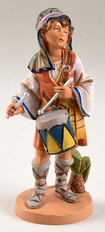 Fontanini Heirloom Nativity 5" Scale Jareth- Drummer Boy - No Box by Roman-1