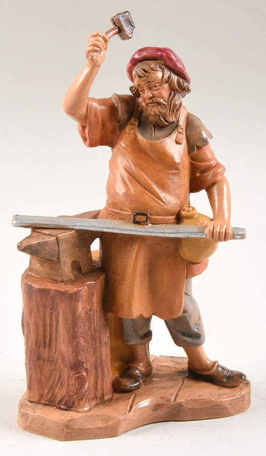 Fontanini Heirloom Nativity 5" Scale Orion, Blacksmith - With Box 235 by Roman-1