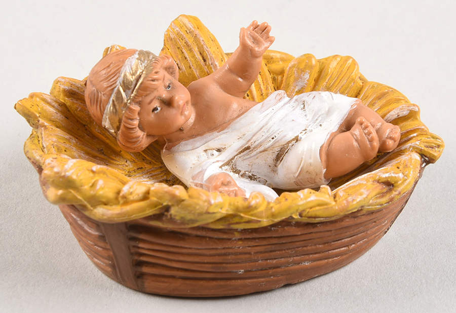 Fontanini Centennial Nativity Baby Jesus & Manger - No Box by Roman-1