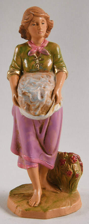 Fontanini Heirloom Nativity 5" Scale Eliana- Village Girl - Boxed by Roman-1