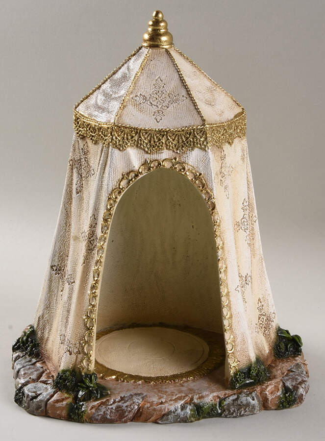 Fontanini Heirloom Nativity 5" Scale Ivory King's Tent - Boxed by Roman-1