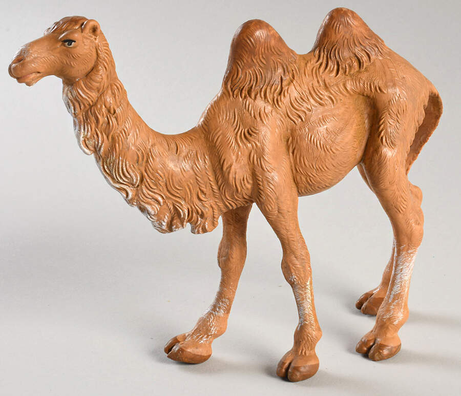 Fontanini Heirloom Nativity 5" Scale Camel Standing - Boxed by Roman-1