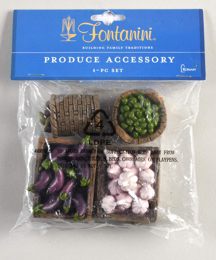 Fontanini Heirloom Nativity 5" Scale Set Baskets & Crates - Boxed by Roman-1