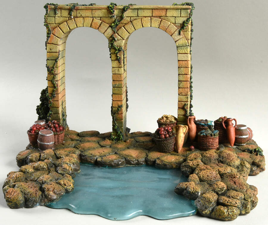 Fontanini Heirloom Nativity 5" Scale Harbor - Boxed by Roman-1