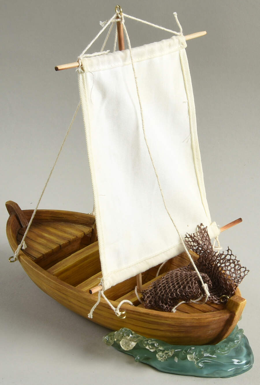 Fontanini Heirloom Nativity 5" Scale 3 Pc Galilee Fishing Boat Set  - Boxed by Roman-1