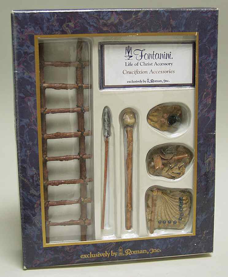 Fontanini Heirloom Nativity 5" Scale Crucifixtion Accessories - Boxed by Roman-1