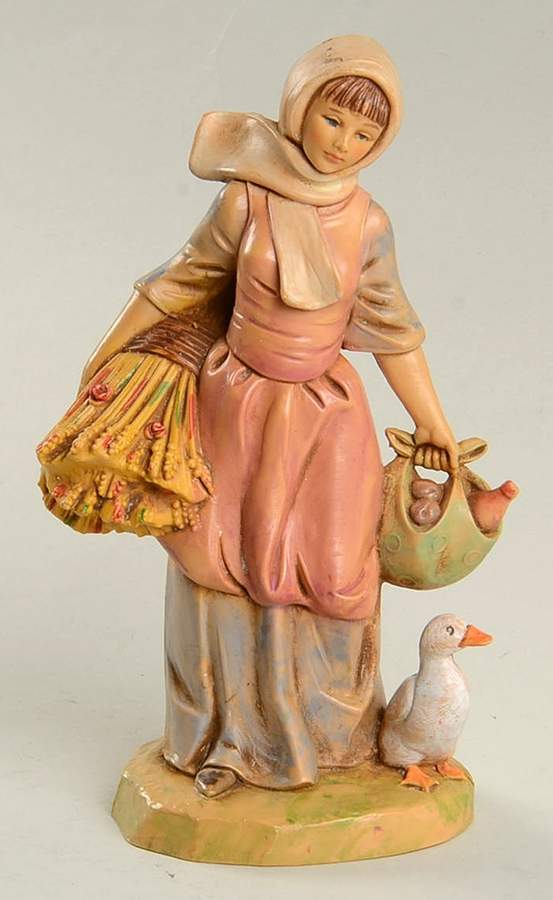 Fontanini Heirloom Nativity 5" Scale Hannah-Collectors' Club - No Box by Roman-1