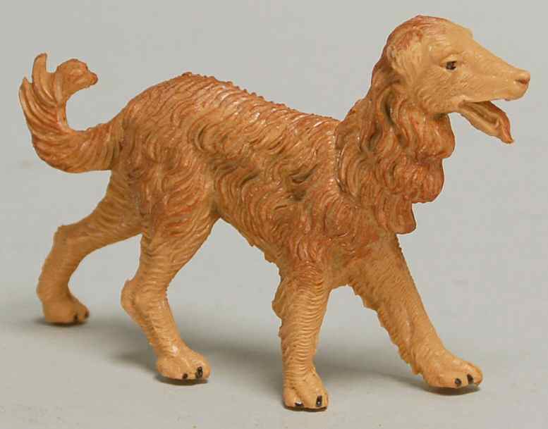 Fontanini Heirloom Nativity 5" Scale Dog Standing - Boxed by Roman-1