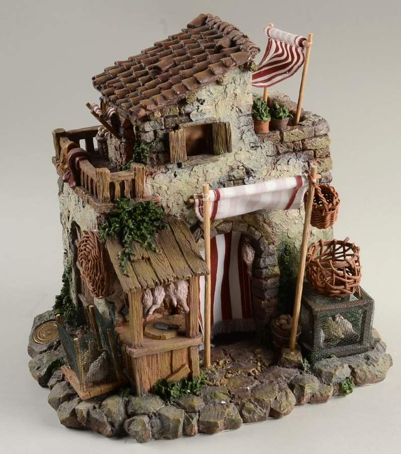 Fontanini Heirloom Nativity 5" Scale Poultry Shop - Boxed by Roman-1