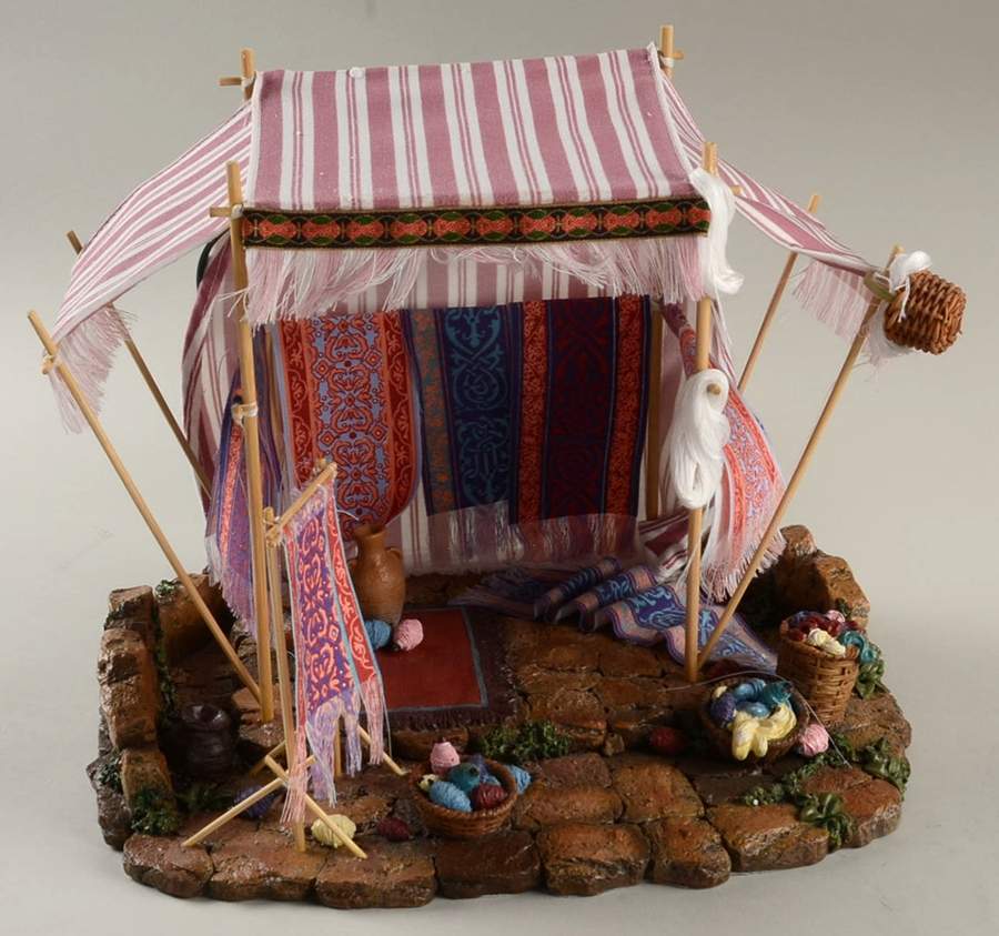 Fontanini Heirloom Nativity 5" Scale The Weaver's Shop - Boxed by Roman-1