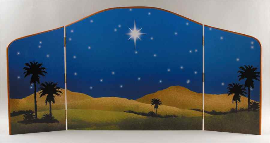Fontanini Heirloom Nativity 5" Scale Background Scene - No Box by Roman-1