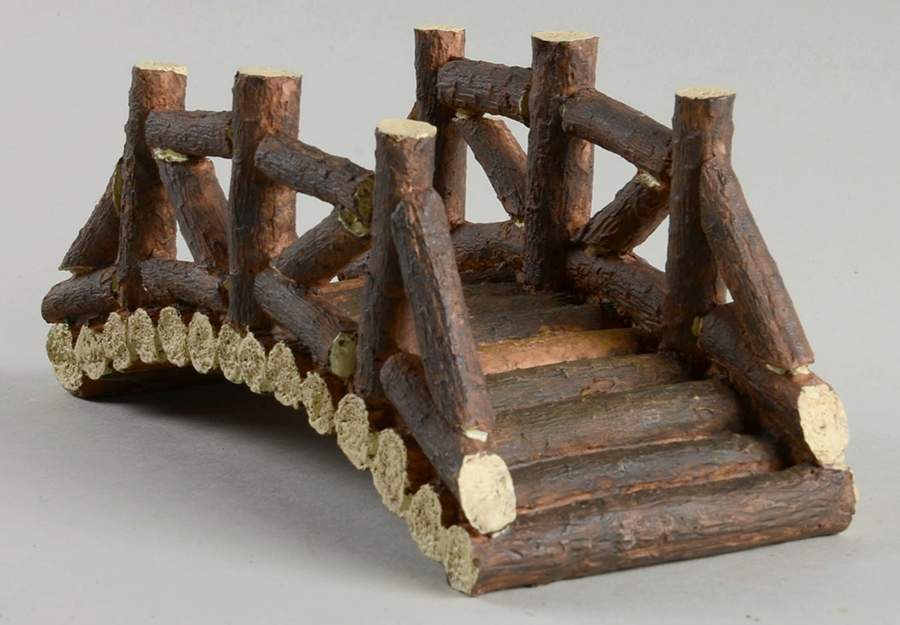Fontanini Heirloom Nativity 5" Scale Log Bridge - No Box by Roman-1