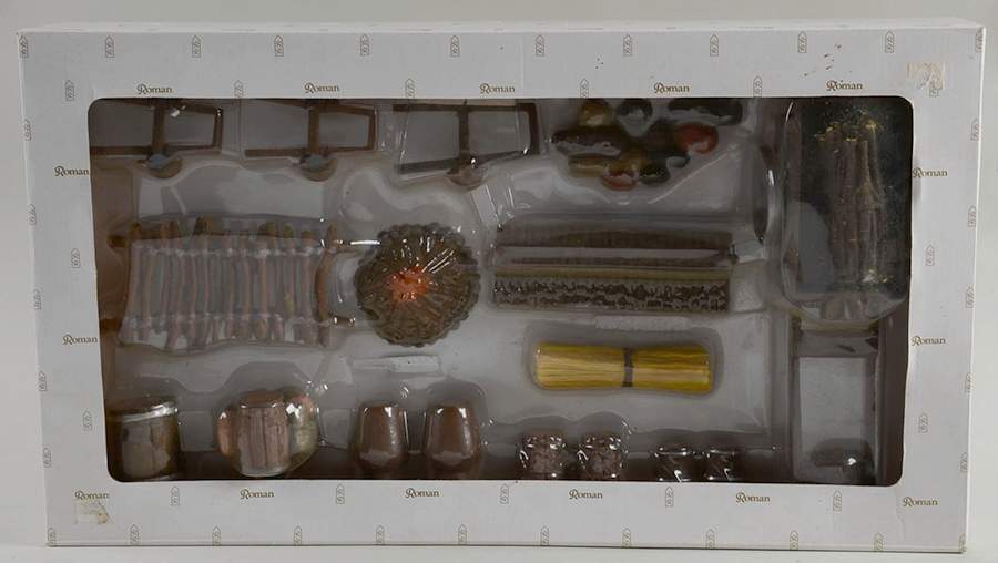 Fontanini Heirloom Nativity 5" Scale 17 Piece Farm Accessory Set - With Box Bx329 by Roman-1