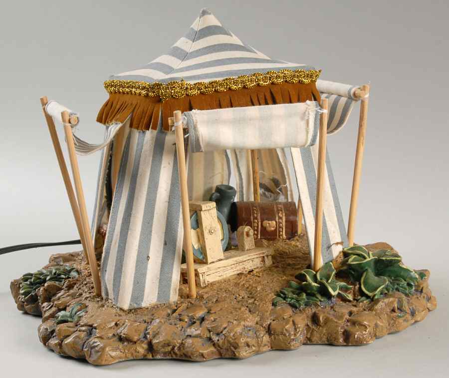 Fontanini Heirloom Nativity 5" Scale Blue King's Tent-Melchoir - No Box by Roman-1