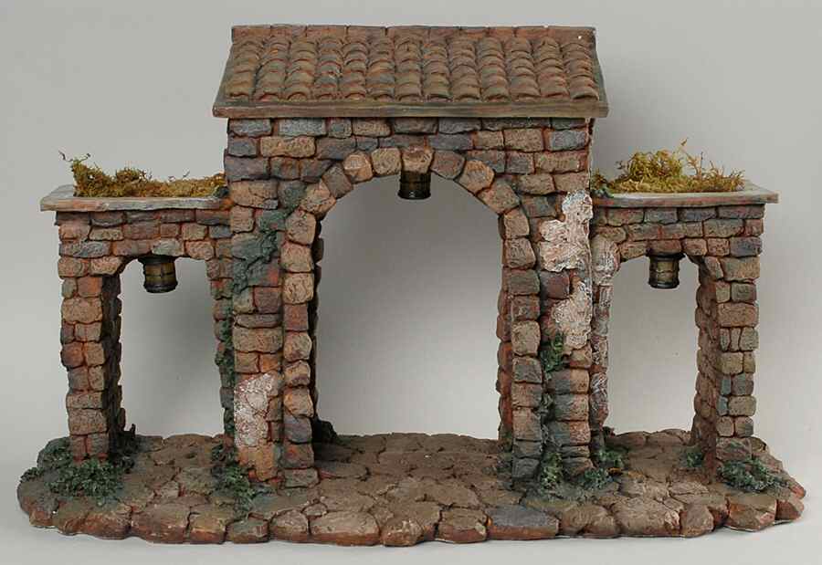 Fontanini Heirloom Nativity 5" Scale Town Gate - Boxed by Roman-1