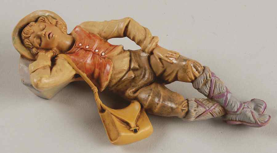 Fontanini Nativity 5" Scale Older Ephraim-Sleeping - Boxed by Roman-1