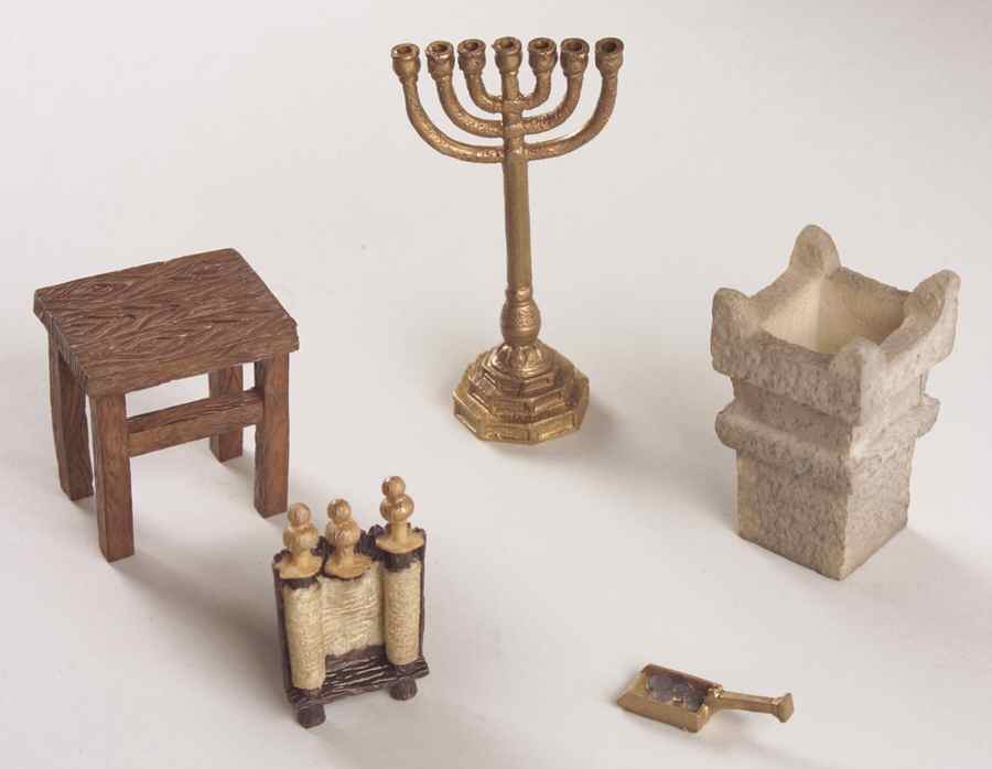 Fontanini Heirloom Nativity 5" Scale Temple Accessories - Boxed by Roman-1