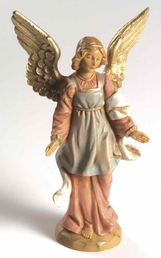 Fontanini Heirloom Nativity 5" Scale Standing Angel - Boxed by Roman-1