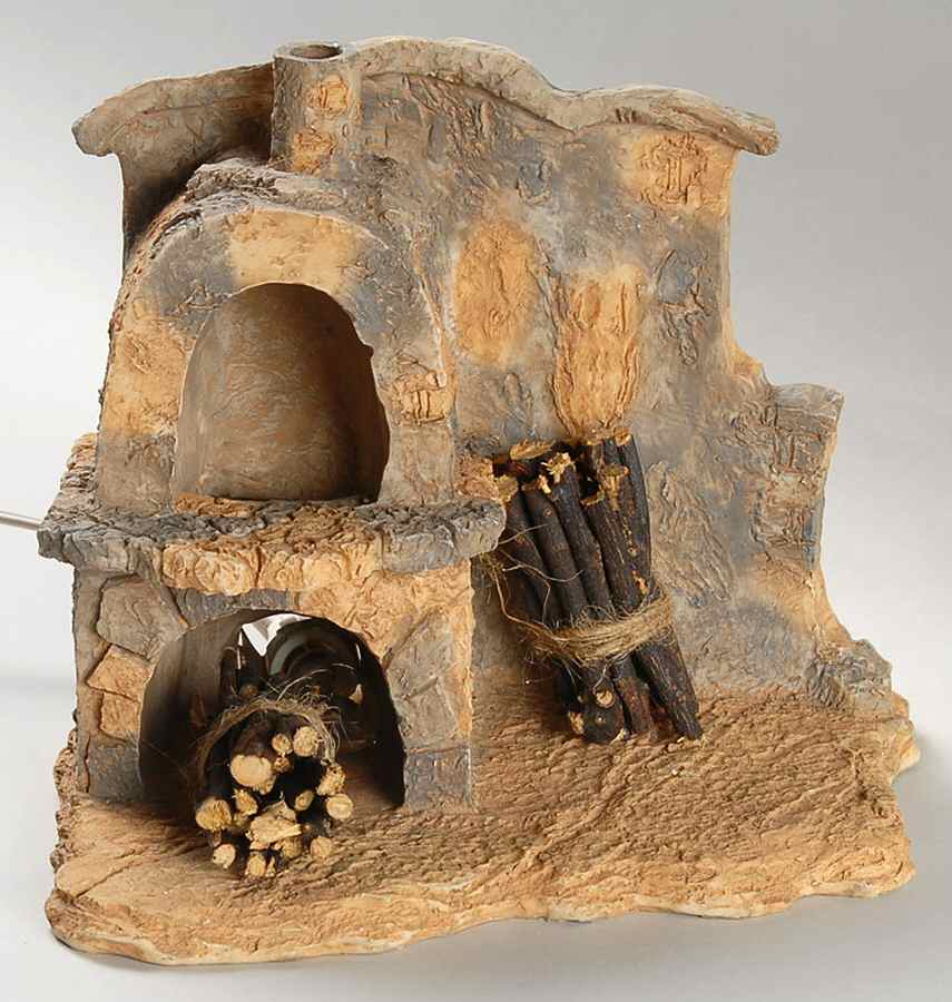 Fontanini Heirloom Nativity 5" Scale Fireplace-Lighted - Boxed by Roman-1