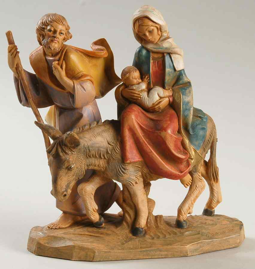 Fontanini Heirloom Nativity 5" Scale Flight Into Egypt - Boxed by Roman-1