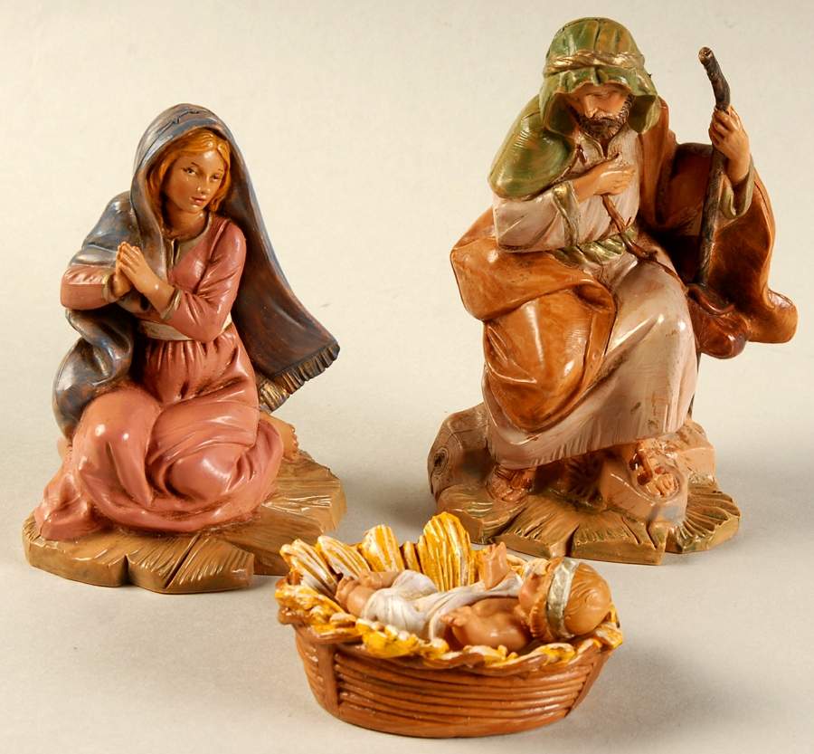 Fontanini Centennial Nativity Holy Family - 4 Pc Set - With Box by Roman-1