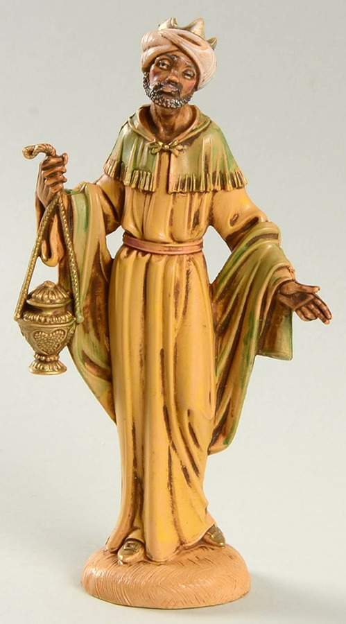 Fontanini Nativity 5" Scale Older Balthazar - Boxed by Roman-1