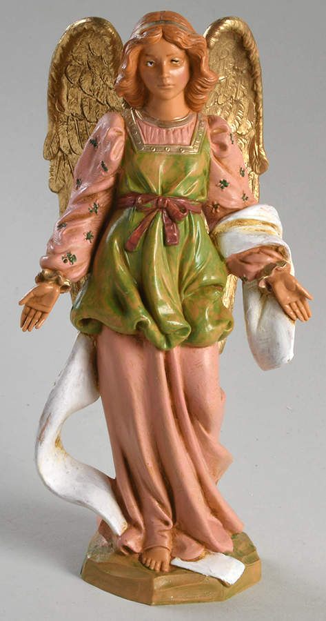 Fontanini Nativity 7.5" Standing Angel - Boxed by Roman-1