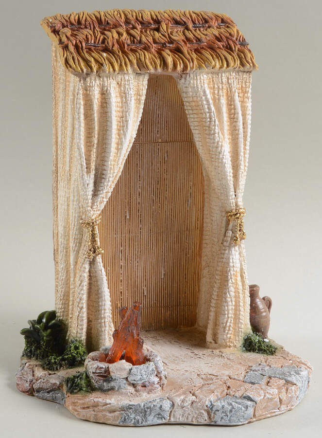 Fontanini Nativity 7.5" Shepherd Tent - Led - Boxed by Roman-1