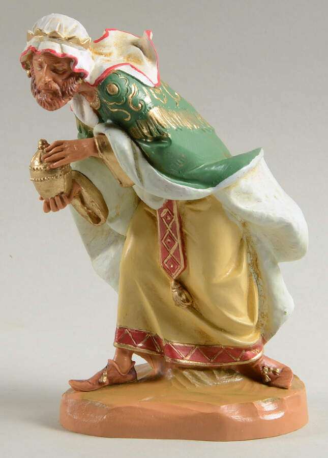 Fontanini Nativity 7.5" King Gaspar - Boxed by Roman-1