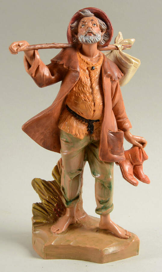 Fontanini Nativity 7.5" Reuben - Traveler - Boxed by Roman-1