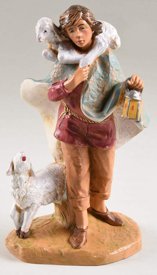 Fontanini Nativity 7.5" Paul - Shepherd - Boxed by Roman-1
