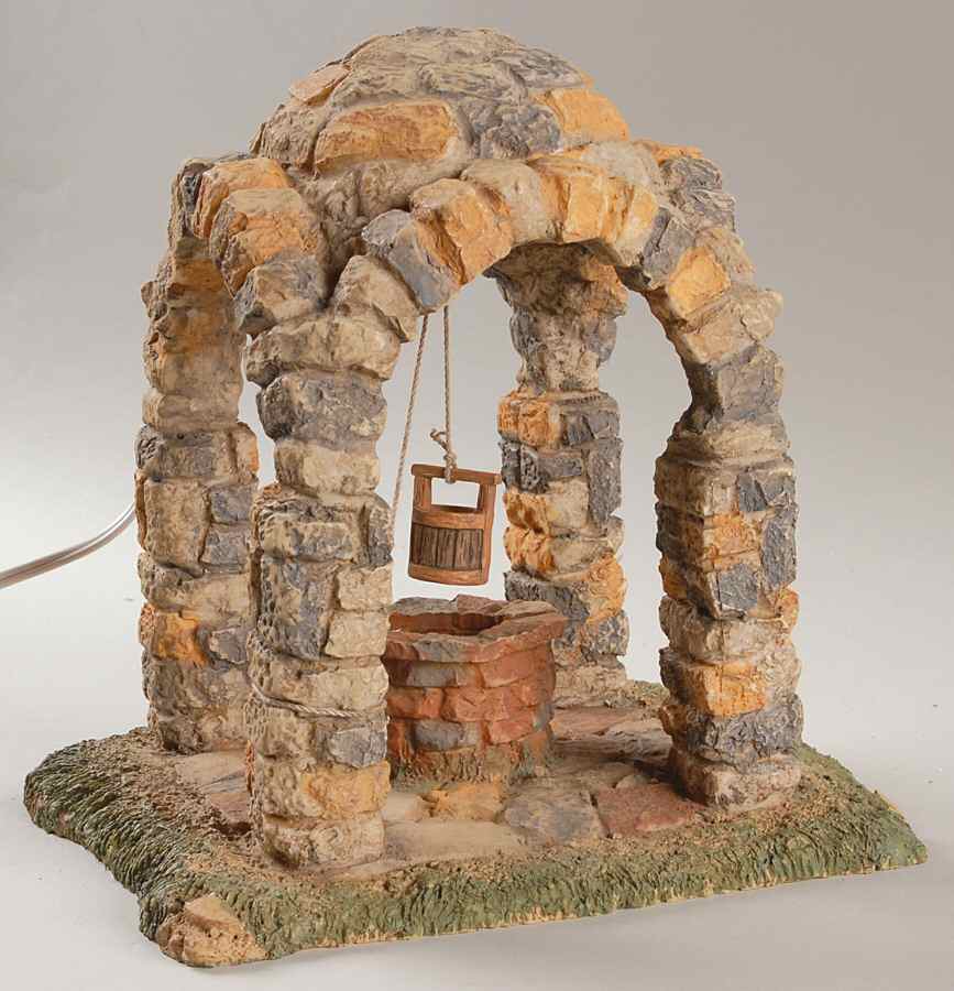 Fontanini Nativity 7.5" Lited Dome Well - No Box by Roman-1