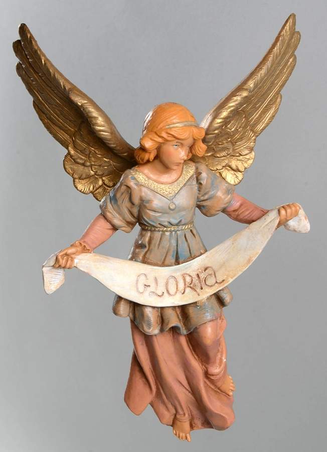 Fontanini Nativity 7.5" Gloria Angel - Boxed by Roman-1
