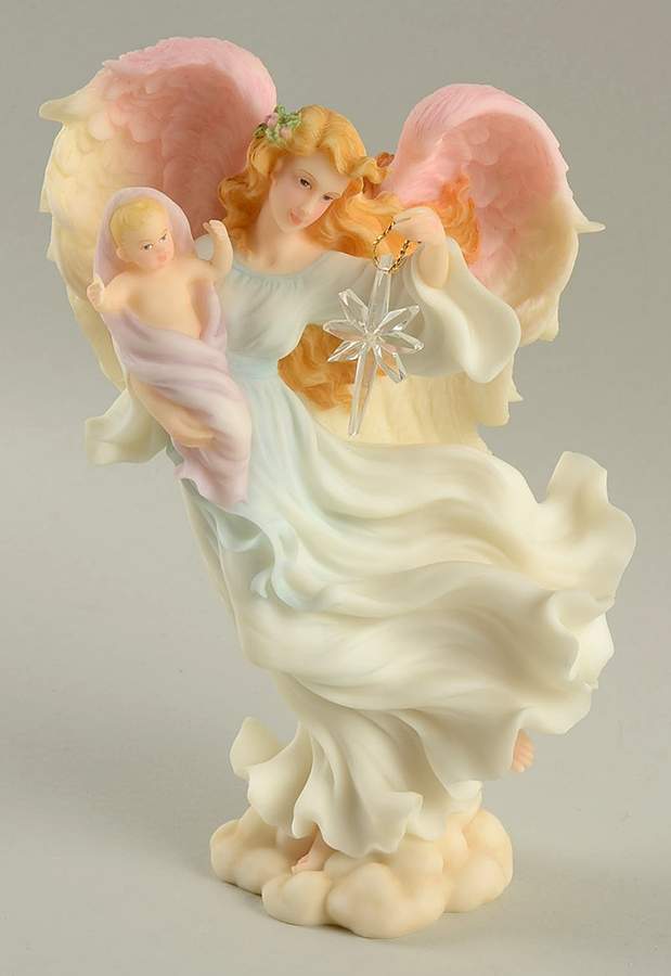 Christmas Seraphim Angels Celeste-Light Of The World - Boxed by Roman-1