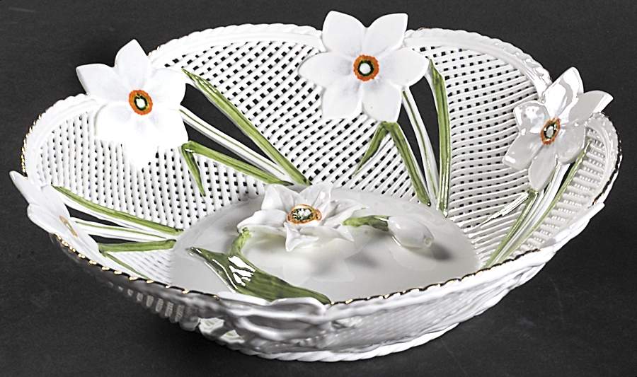 Ramex Cluj Collection Giftware Narcissus 3-D Basket - No Box by Ramex Intl-1