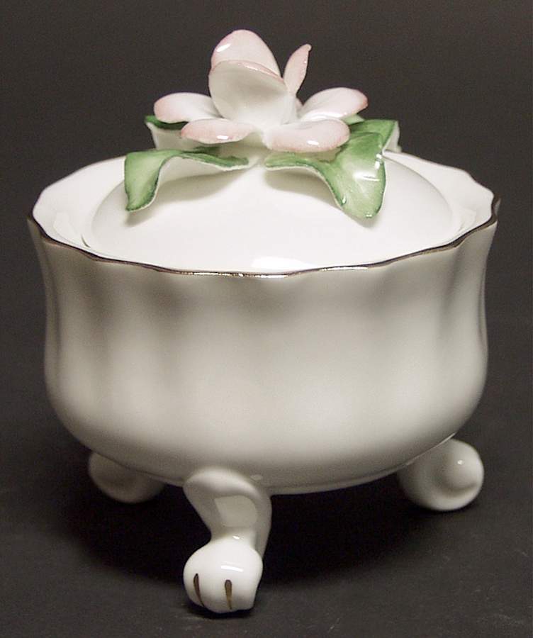 Ramex Cluj Collection Giftware Mia-Covered Box-Magnolia - No Box by Ramex Intl-1