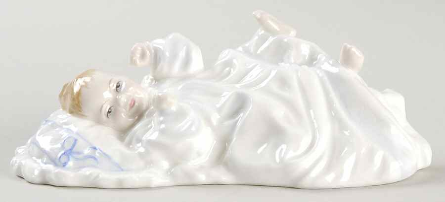 Name Your Own-Figurine New Baby-Blue - With Box by Royal Doulton-1