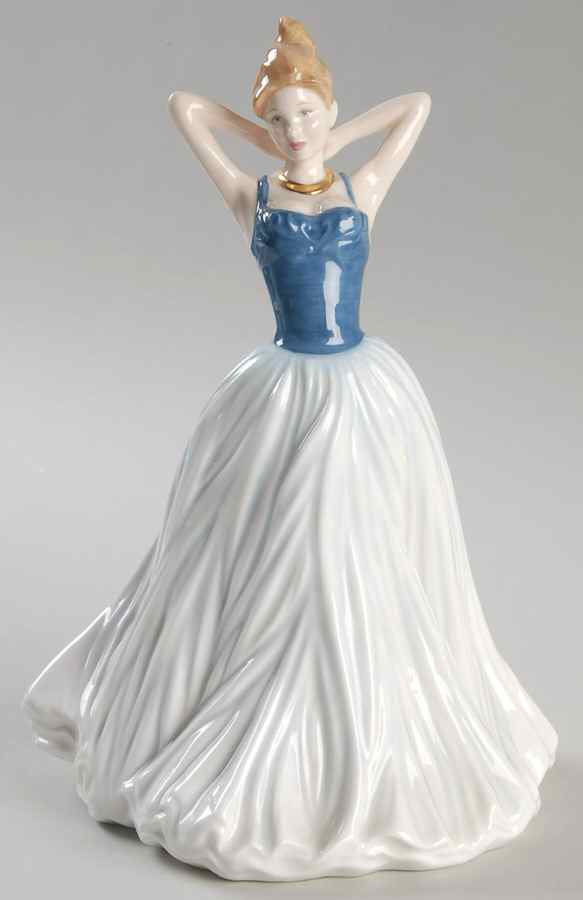In Vogue Collection-Figurine Finishing Touch - No Box by Royal Doulton-1