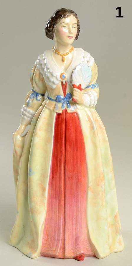 Period Figures in English History Henrietta Maria - No Box by Royal Doulton-1