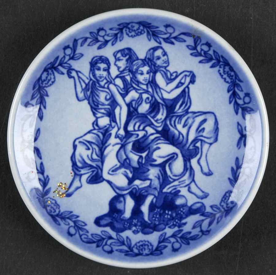 Hans Christian Anderson Plaque Hill Of The Elves-Elverhos - No Box by Royal Copenhagen-1