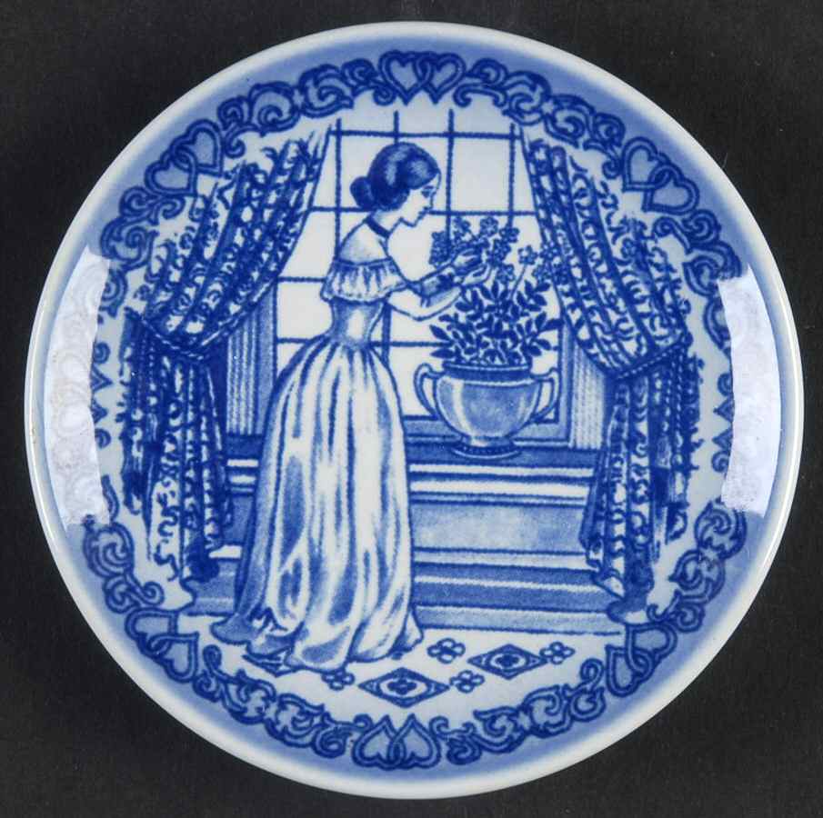 Hans Christian Anderson Plaque Rose Elf-Rosenalfen - No Box by Royal Copenhagen-1