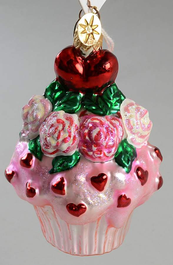 Food & Drink Roseberry Romance - No Box by Christopher Radko-1