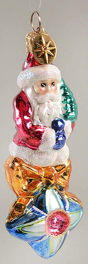 Santas Star Santa Gem - No Box by Christopher Radko-1