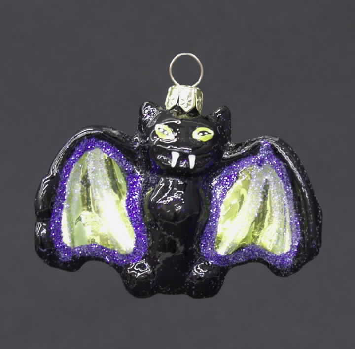 Halloween Fangs A Lot Gem - No Box by Christopher Radko-1